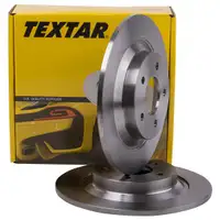 Original TEXTAR 92148200 Bremsscheiben 2 Stück hinten für MAZDA