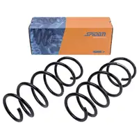 2x Spidan Fahrwerksfeder 85341 Vorderachse Opel Corsa D