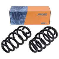 2x Spidan Fahrwerksfeder 56866 Hinterachse Audi A4 Seat Exeo
