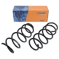 2x Spidan Fahrwerksfeder 85346 Vorderachse Opel Corsa D