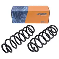 2x Spidan Fahrwerksfeder 56664 hinten VW Golf V Golf VI