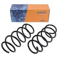 2x Spidan Fahrwerksfeder 55958 Vorderachse Opel Corsa C