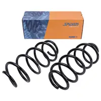 2x Spidan Fahrwerksfeder 86457 Vorderachse Skoda Superb II VW Passat
