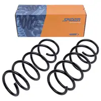 2x Spidan Fahrwerksfeder 55964 Vorderachse Opel Corsa C