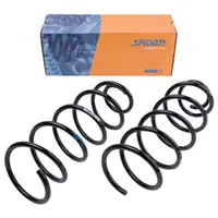 2x Spidan Fahrwerksfeder 48623 Vorderachse VW Golf IV