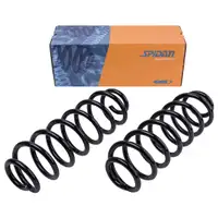 2x Spidan Fahrwerksfeder 86348 Hinterachse Skoda Superb II VW Golf VI