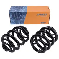 2x Spidan Fahrwerksfeder 49764 Hinterachse VW Transporter T4 Bus Kasten Pritsche