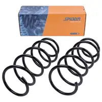 2x Spidan Fahrwerksfeder 56618 Vorderachse VW Polo