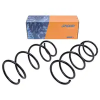 2x Spidan Fahrwerksfeder 56182 Vorderachse Renault Clio II