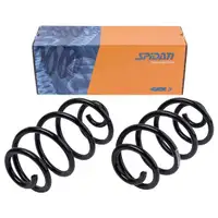 2x Spidan Fahrwerksfeder 85300 Hinterachse Nissan Note