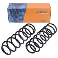 2x Spidan Fahrwerksfeder 55292 Hinterachse Ford Ka