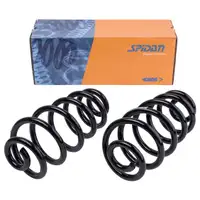 2x Spidan Fahrwerksfeder 56853 Hinterachse Audi A4