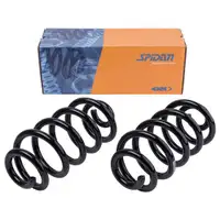 2x Spidan Fahrwerksfeder 86594 Hinterachse Audi A6 Avant