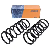 2x Spidan Fahrwerksfeder 85572 Hinterachse Ford Mondeo IV