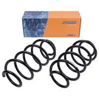 2x Spidan Fahrwerksfeder 86452 Vorderachse Skoda Yeti VW Golf V VI Caddy III