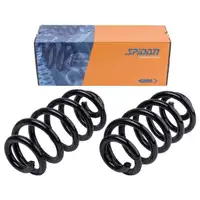 2x Spidan Fahrwerksfeder 86596 Hinterachse Audi A6 Avant