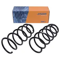 2x Spidan Fahrwerksfeder 55064 Vorderachse Audi A3 Seat Arosa Skoda Octavia VW