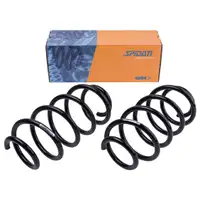 2x Spidan Fahrwerksfeder 56675 Vorderachse VW Touran