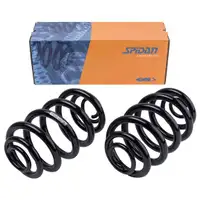 2x Spidan Fahrwerksfeder 56963 Hinterachse BMW X3 E83