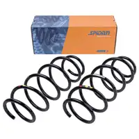 2x Spidan Fahrwerksfeder 56291 Vorderachse Skoda Fabia I Roomster VW Polo 9N