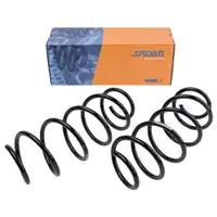 2x Spidan Fahrwerksfeder 86835 Vorderachse Mazda 2