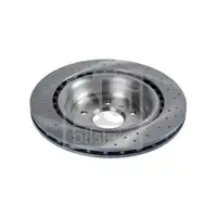 FEBI BILSTEIN Bremsscheiben 2 Stück hinten z. Bsp. für MERCEDES-BENZ