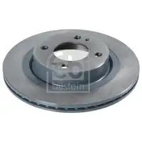 FEBI BILSTEIN Bremsscheiben 2 Stück hinten z. Bsp. für KIA