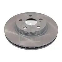 FEBI BILSTEIN 108631 Bremsscheiben 2 Stück vorn für DAIHATSU