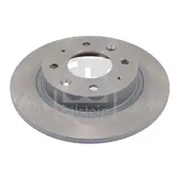 FEBI BILSTEIN 108644 Bremsscheiben 2 Stück vorn für HONDA