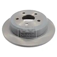 FEBI BILSTEIN 108648 Bremsscheiben 2 Stück vorn für NISSAN