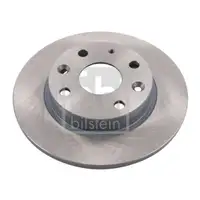 FEBI BILSTEIN Bremsscheiben 2 Stück hinten z. Bsp. für JAGUAR