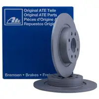 ATE 24.0110-0323.1 Bremsscheiben 2 Stück FIAT
