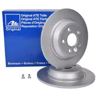 ATE Bremsenset Scheiben Ø302 voll Beläge hinten Ford Focus Galaxy S-Max Mondeo