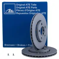 ATE 24.0118-0137.1 Bremsscheiben 2 Stück SKODA