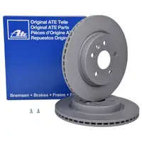 ATE 24.0123-0114.1 Bremsscheiben 2 Stück OPEL