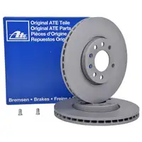 ATE 24.0125-0119.1 Bremsscheiben 2 Stück SAAB