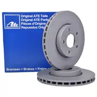 ATE 24.0125-0199.1 Bremsscheiben 2 Stück FORD