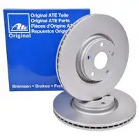 ATE 24.0126-0160.1 Bremsscheiben 2 Stück TOYOTA