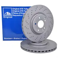 ATE 24.0128-0177.1 Bremsscheiben 2 Stück MERCEDES-BENZ