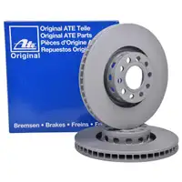 ATE 24.0130-0104.1 Bremsscheiben 2 Stück AUDI