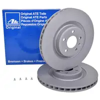 ATE 24.0129-0102.1 Bremsscheiben 2 Stück AUDI
