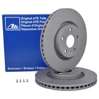 ATE 24.0130-0208.1 Bremsscheiben 2 Stück OPEL