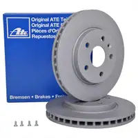ATE 24.0130-0207.1 Bremsscheiben 2 Stück OPEL