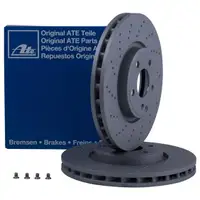 ATE 24.0132-0170.1 Bremsscheiben 2 Stück MERCEDES-BENZ