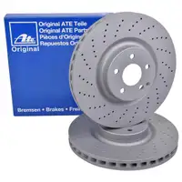 ATE 24.0136-0102.1 Bremsscheiben 2 Stück MERCEDES-BENZ