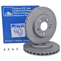 ATE 24.0325-0110.1 Power Disc Bremsscheiben 2 Stück MERCEDES-BENZ