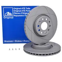 ATE 24.0325-0158.1 Power Disc Bremsscheiben 2 Stück VW