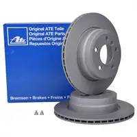 ATE Bremsenset Bremsscheiben Ø320 belüftet Beläge Ceramic WK hinten BMW X5 X6