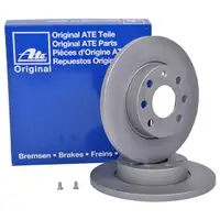ATE 24.0113-0161.1 Bremsscheiben 2 Stück OPEL