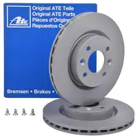 ATE 24.0121-0106.1 Bremsscheiben 2 Stück RENAULT